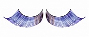 Ресницы светло-синие  перья - Интернет-магазин женского белья