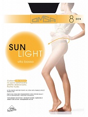 Сверхтонкие колготки с низкой талией Sun light V.B. — Интернет-магазин женского белья