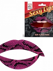 LIP TATTOO Фиолетовая змея — Интернет-магазин женского белья