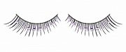 Ресницы чёрно-фиолетовые со стразами — Интернет-магазин женского белья